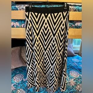 Anthropologie Patterned Skirt